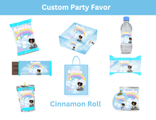 Load image into Gallery viewer, Individual Editable Party & Memorial Favor Templates: Personalize Journals, Stickers, Calendars & More – Customize Images, Names, Ages & Colors"