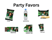 Load image into Gallery viewer, Individual Editable Party & Memorial Favor Templates: Personalize Journals, Stickers, Calendars & More – Customize Images, Names, Ages & Colors"