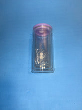 Load image into Gallery viewer, 16oz Snow Globe Tumbler with Colored Lid & Straw – Blank for Custom Designs
