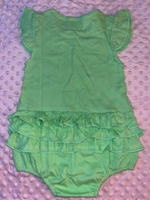 Load image into Gallery viewer, Customized Baby to Toddler Embroidered Ruffle Bottom Romper