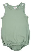 Load image into Gallery viewer, Custom Embroidered Unisex Bubble Romper – Soft Cotton Baby Outfit