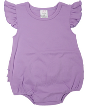 Load image into Gallery viewer, Customized Baby to Toddler Embroidered Ruffle Bottom Romper