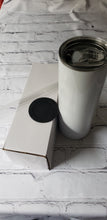 Load image into Gallery viewer, 20oz Skinny Straight Sublimation Tumbler – For Sublimation & DTF Transfers
