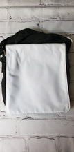 Load image into Gallery viewer, Black Blank Crossbody Shoulder Bag for Sublimation or Embroidery Size S