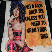 Load image into Gallery viewer, Black Blank Crossbody Shoulder Bag for Sublimation or Embroidery Size M