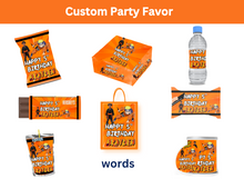 Load image into Gallery viewer, Individual Editable Party &amp; Memorial Favor Templates: Personalize Journals, Stickers, Calendars &amp; More – Customize Images, Names, Ages &amp; Colors&quot;
