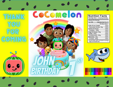 Load image into Gallery viewer, Individual Editable Party &amp; Memorial Favor Templates: Personalize Journals, Stickers, Calendars &amp; More – Customize Images, Names, Ages &amp; Colors&quot;
