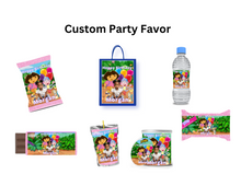 Load image into Gallery viewer, Individual Editable Party &amp; Memorial Favor Templates: Personalize Journals, Stickers, Calendars &amp; More – Customize Images, Names, Ages &amp; Colors&quot;
