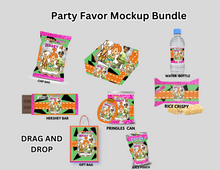 Load image into Gallery viewer, Individual Editable Party &amp; Memorial Favor Templates: Personalize Journals, Stickers, Calendars &amp; More – Customize Images, Names, Ages &amp; Colors&quot;
