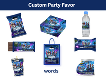 Load image into Gallery viewer, Individual Editable Party &amp; Memorial Favor Templates: Personalize Journals, Stickers, Calendars &amp; More – Customize Images, Names, Ages &amp; Colors&quot;
