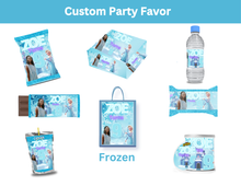 Load image into Gallery viewer, Individual Editable Party &amp; Memorial Favor Templates: Personalize Journals, Stickers, Calendars &amp; More – Customize Images, Names, Ages &amp; Colors&quot;
