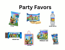 Load image into Gallery viewer, Individual Editable Party &amp; Memorial Favor Templates: Personalize Journals, Stickers, Calendars &amp; More – Customize Images, Names, Ages &amp; Colors&quot;
