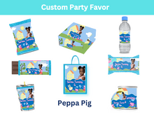 Load image into Gallery viewer, Individual Editable Party &amp; Memorial Favor Templates: Personalize Journals, Stickers, Calendars &amp; More – Customize Images, Names, Ages &amp; Colors&quot;
