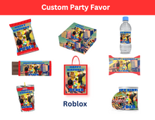 Load image into Gallery viewer, Individual Editable Party &amp; Memorial Favor Templates: Personalize Journals, Stickers, Calendars &amp; More – Customize Images, Names, Ages &amp; Colors&quot;
