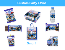 Load image into Gallery viewer, Individual Editable Party &amp; Memorial Favor Templates: Personalize Journals, Stickers, Calendars &amp; More – Customize Images, Names, Ages &amp; Colors&quot;
