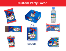 Load image into Gallery viewer, Individual Editable Party &amp; Memorial Favor Templates: Personalize Journals, Stickers, Calendars &amp; More – Customize Images, Names, Ages &amp; Colors&quot;
