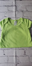 Load image into Gallery viewer, Sublimation Short Sleeve Baby Bodysuits Solid Color Green Size 12-18 Months
