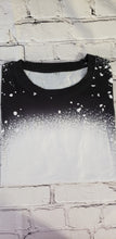 Load image into Gallery viewer, Blank Faux Bleach 100% Polyester Fabric T- Shirts made for Sublimation,
